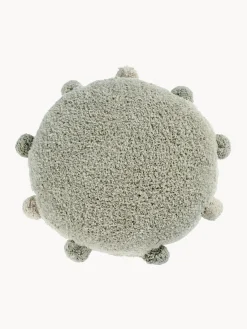 Hot Lorena Canals Coussin de sol pour enfants fait à la main Pompom Vert sauge
