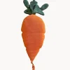 Fashion Lorena Canals Coussin doudou en coton fait main Cathy the Carrot