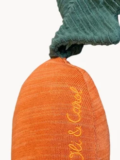 Fashion Lorena Canals Coussin doudou en coton fait main Cathy the Carrot