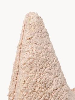New Lorena Canals Coussin douillet artisanal en coton Star Beige clair