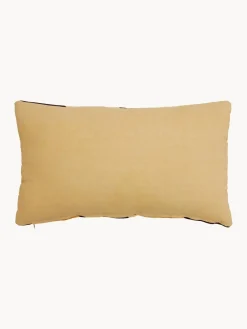 New HKLIVING Coussin en coton fait main Sunkissed Brun clair pêche, aubergine