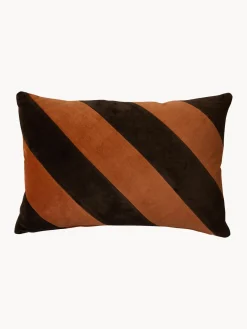 Discount HKLIVING Coussin en coton fait main September Brun, noir
