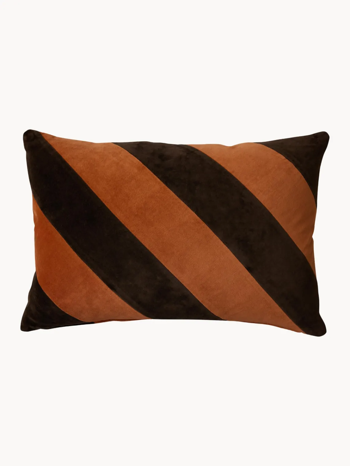 Discount HKLIVING Coussin en coton fait main September Brun, noir