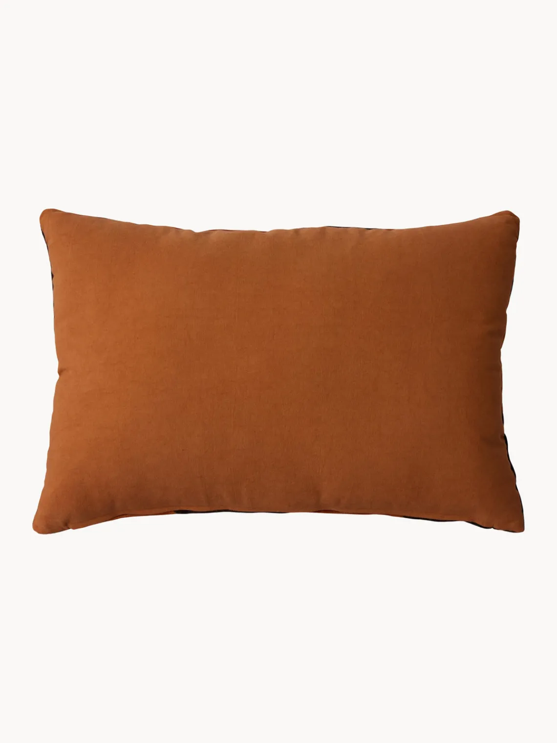 Discount HKLIVING Coussin en coton fait main September Brun, noir