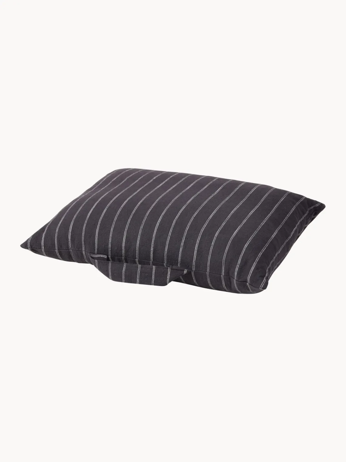 Fashion Oyoy Living Design Coussin en coton pour animaux de compagnie Kyoto, tailles variées Anthracite, rayé