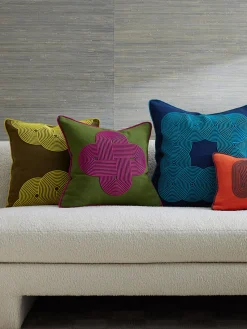 Clearance Jonathan Adler Coussin en lin Pompidou