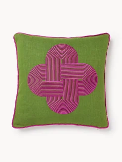 Fashion Jonathan Adler Coussin en lin Pompidou