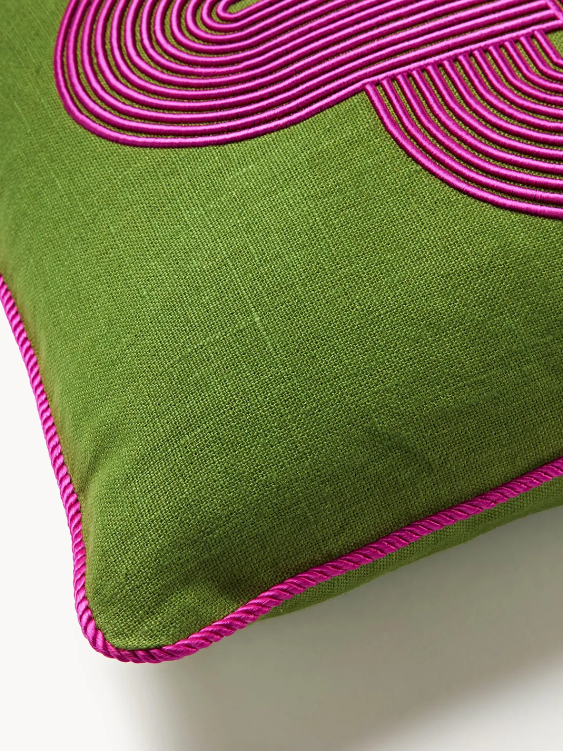 Fashion Jonathan Adler Coussin en lin Pompidou