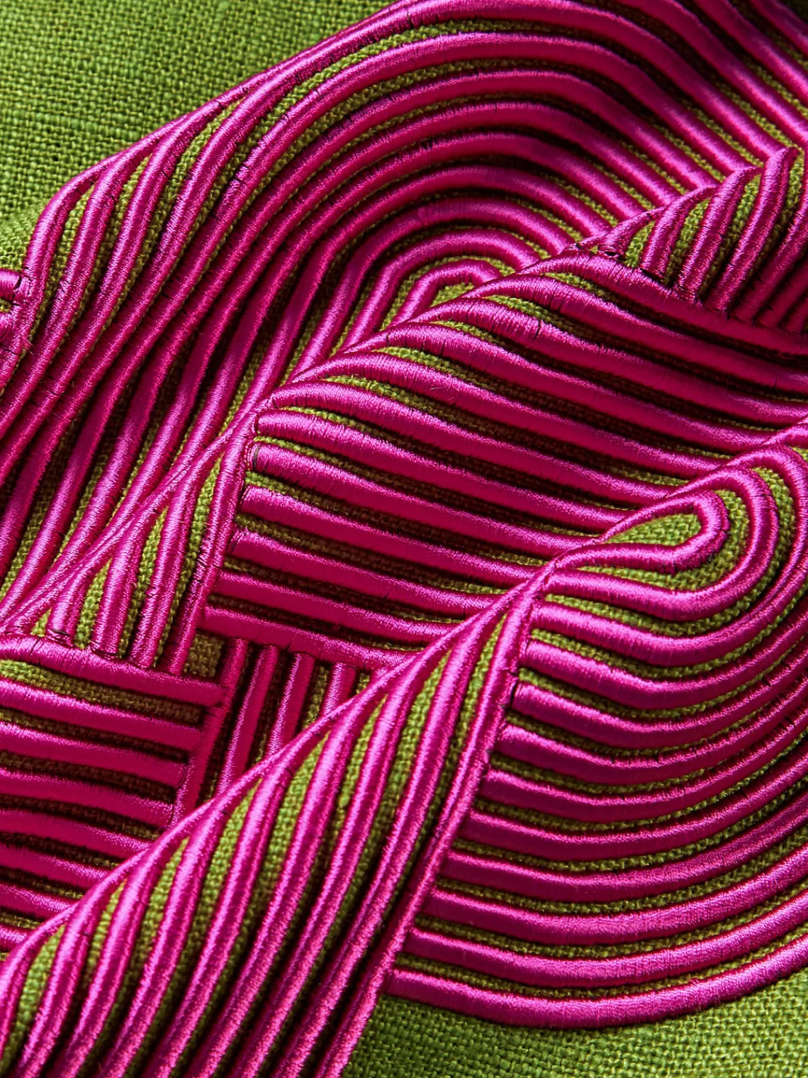 Fashion Jonathan Adler Coussin en lin Pompidou