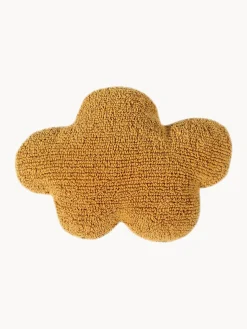 Clearance Lorena Canals Coussin moelleux en coton fait à la main Cloud Jaune moutarde