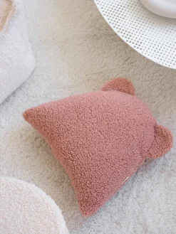 New Wigiwama Coussin moelleux en peluche Bear Rose pâle