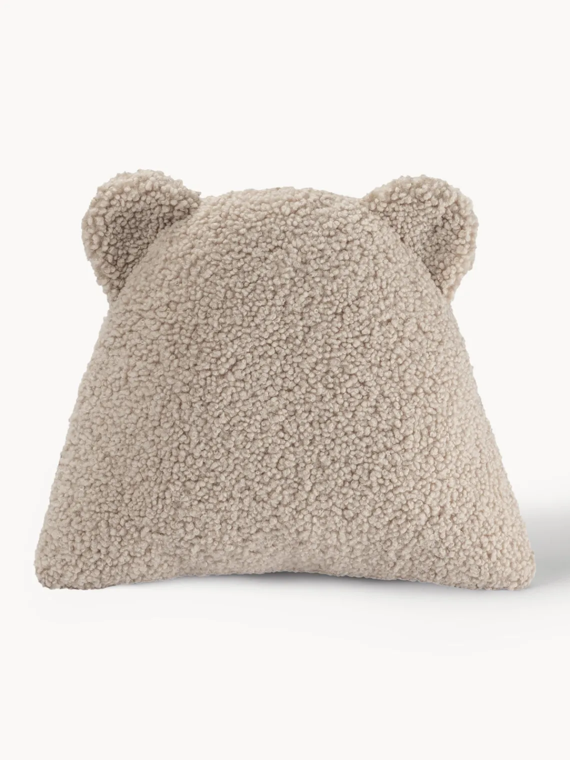 Clearance Wigiwama Coussin moelleux en peluche Bear Beige clair