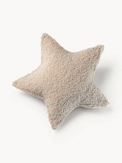 Clearance Wigiwama Coussin moelleux en peluche Star Beige clair