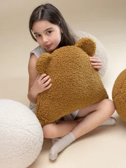 Discount Wigiwama Coussin moelleux en peluche Bear Jaune moutarde