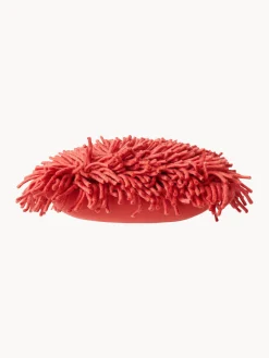 Outlet HKLIVING Coussin moelleux Rugged, artisanal Rouge