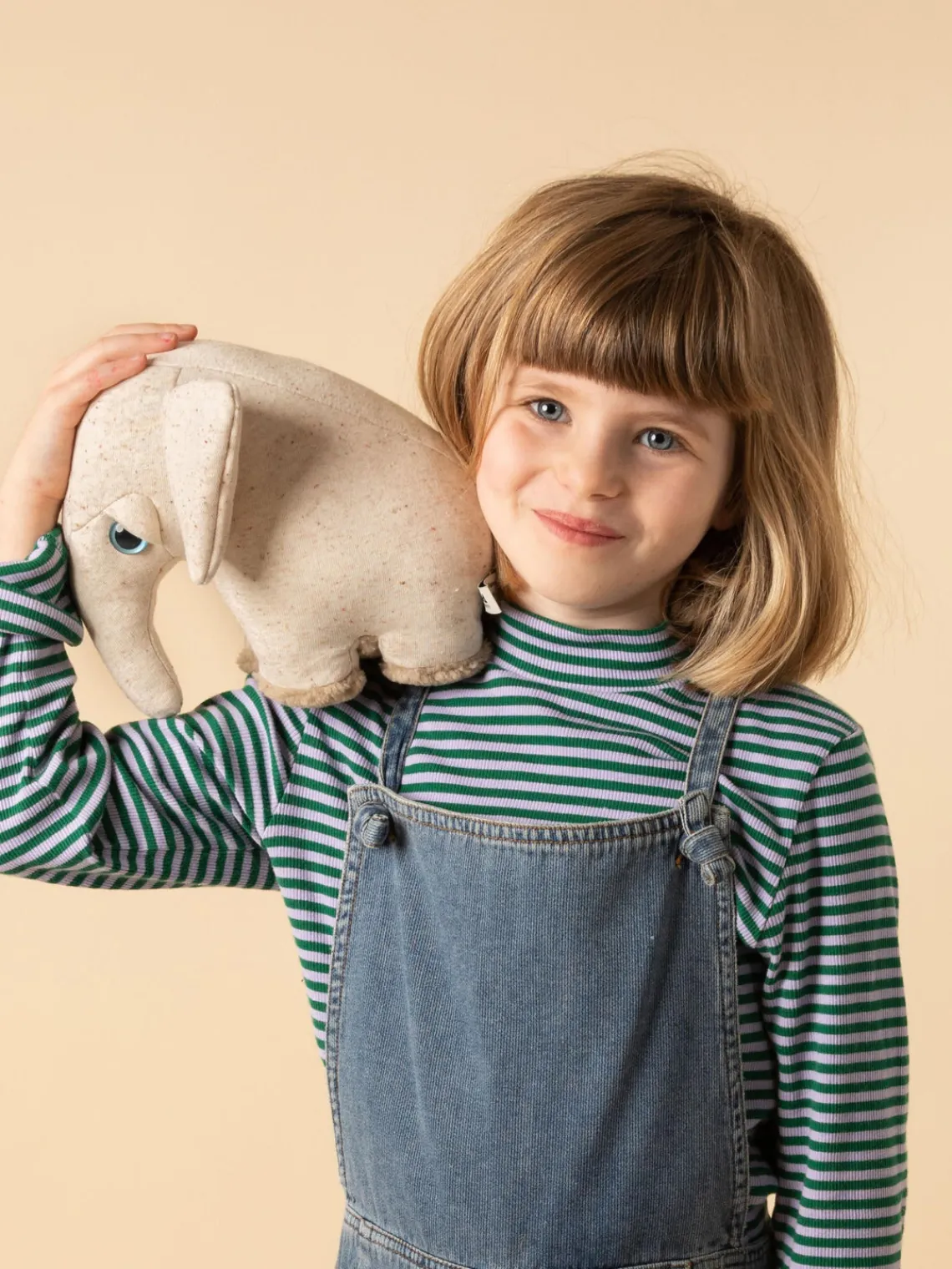 Discount BigStuffed Coussin peluche artisanal Savanah Elephant