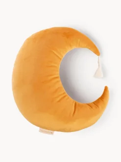 Clearance Nobodinoz Coussin peluche en velours Pierrot Orange