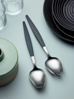 Discount Gense Couverts à salade brossés mats Focus de Luxe