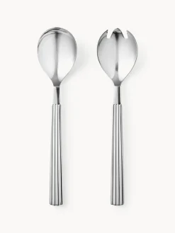 Outlet GEORG JENSEN Couverts à salade poli Bernadotte