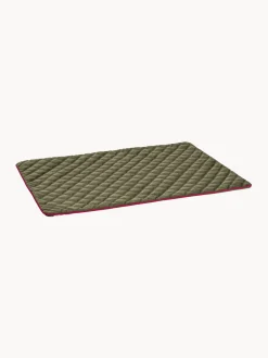 Fashion Laboni Couverture pour animaux Oxford, tailles variées Vert olive, lie de vin