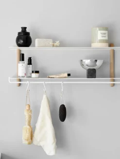 Best Gejst Crochets en acier Nivo, 3 pièces Blanc