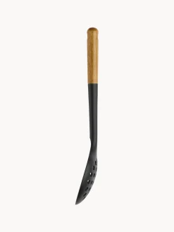 Discount Staub Écumoire en acacia Cook Noir, bois clair