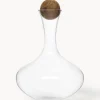 Best Sagaform Décanteur soufflé bouche avec bouchon en bois Eden, 2 L