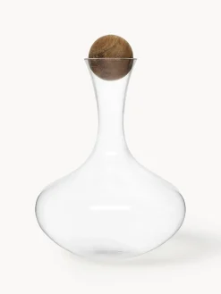 Best Sagaform Décanteur soufflé bouche avec bouchon en bois Eden, 2 L