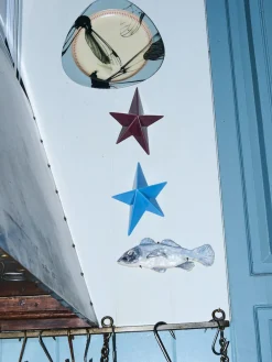 Clearance Anna + Nina Décoration murale Star Prune