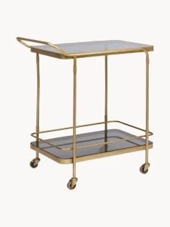 Clearance Bizzotto Desserte avec plateaux en verre Orabel