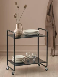 Outlet Ellos Home Desserte en métal Morris Noir
