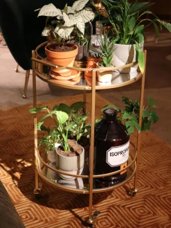 Clearance Kare Design Desserte ronde en métal Emilia
