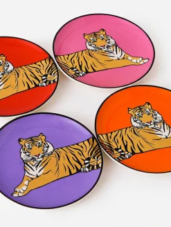 Sale Jonathan Adler Dessous de verre en porcelaine Safari, 4 élém.