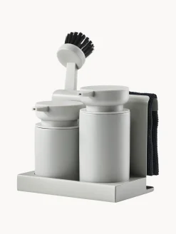 Hot Zone Denmark Distributeur de liquide vaisselle Diish, 5 élém. Gris clair