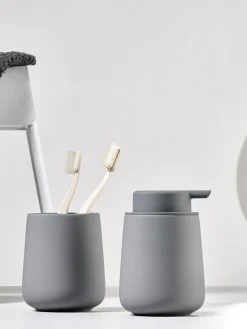 Sale Zone Denmark Distributeur de savon en porcelaine Nova One Gris