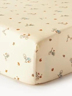 Fashion Cam Cam Copenhagen Drap-housse en coton bio Bicycles