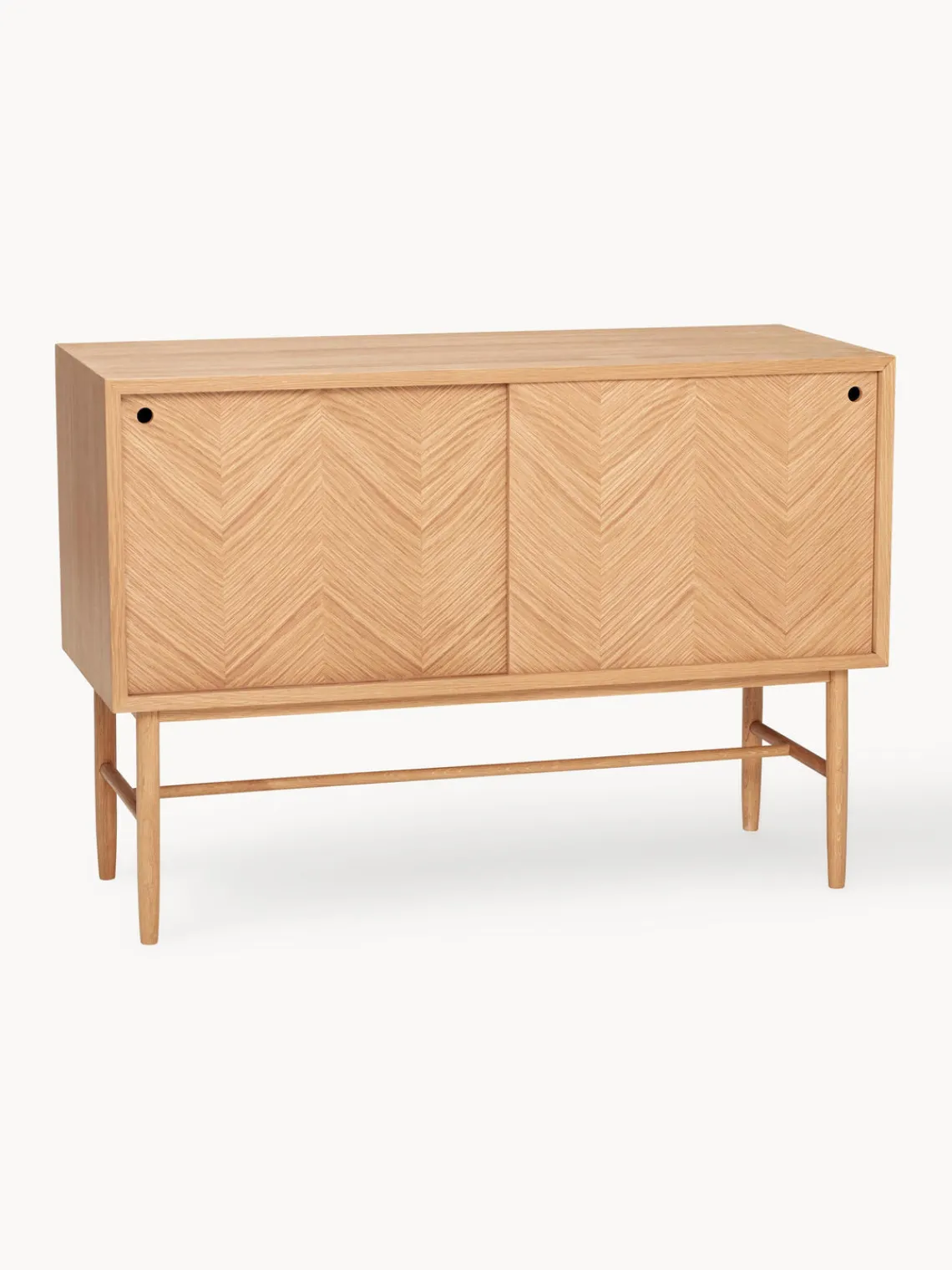 Best Hübsch Enfilade en chêne avec motif à chevrons Herringbone