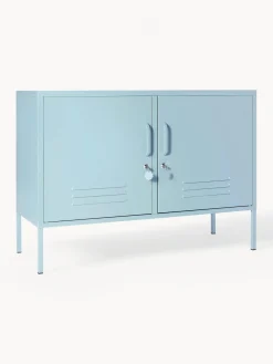 Clearance Mustard Made Enfilade en métal Mustard Bleu ciel
