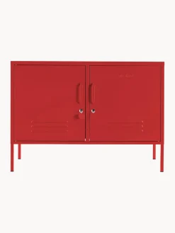 Online Mustard Made Enfilade en métal The Lowdown Rouge