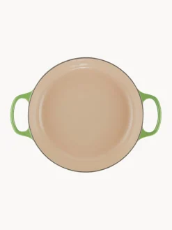 Sale LE CREUSET Faitout en fonte émaillée Signature Collection Tons verts