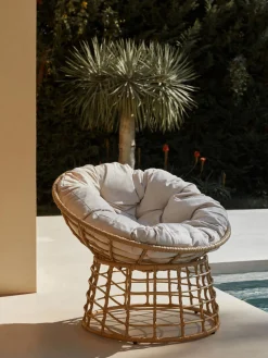 New Bizzotto Fauteuil avec coussin d'assise Molly