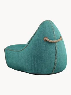 New Sack It Fauteuil de jardin Cobana Tissu bleu pétrole