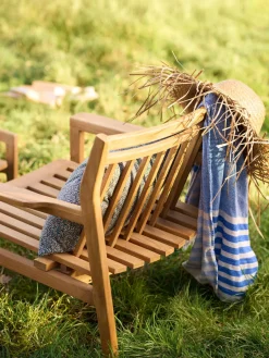 Best FDB Mobler Fauteuil de jardin en teck Sammen