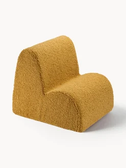 New Wigiwama Fauteuil en peluche pour enfant Cloud Peluche jaune moutarde