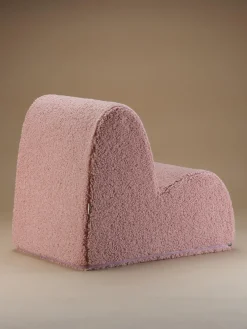 Best Wigiwama Fauteuil en peluche pour enfant Cloud Peluche rose pâle
