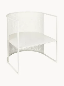 Fashion Kristina Dam Fauteuil lounge de jardin Bauhaus Blanc crème