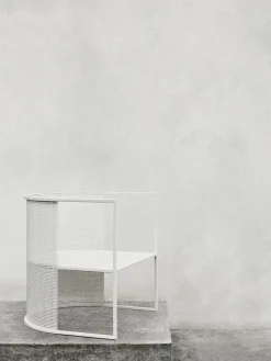 Fashion Kristina Dam Fauteuil lounge de jardin Bauhaus Blanc crème