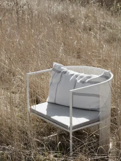 Fashion Kristina Dam Fauteuil lounge de jardin Bauhaus Blanc crème
