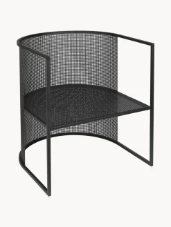 Clearance Kristina Dam Fauteuil lounge de jardin Bauhaus Noir