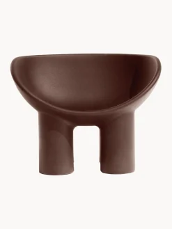 Fashion Driade Fauteuil lounge en plastique Roly Poly Brun foncé